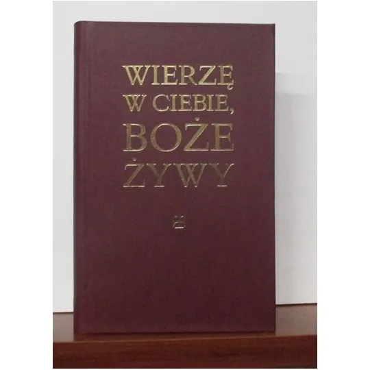 WIERZĘ W CIEBIE BOŻE ŻYWY MODLITEWNIK