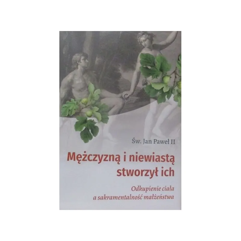 ŚW. JAN PAWEŁ II MĘŻCZYZNĄ I NIEWIASTĄ STWORZYŁ ICH ODKUPIENIE CIAŁA A SAKRAMENTALNOŚĆ MAŁŻEŃSTWA