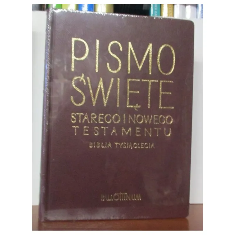 PISMO ŚWIĘTE STAREGO I NOWEGO TESTAMENTU BIBLIA TYSIĄCLECIA PAGINATORY