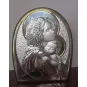 OBRAZEK SREBRNY MADONNA Z DZIECIĄTKIEM