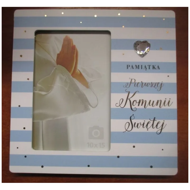 RAMKA DO ZDJĘCIA (RM-026). PAMIĄTKA PIERWSZEJ KOMUNII ŚWIETEJ