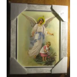 OBRAZ ANIOŁ STRÓŻ CZUWAJĄCY NAD DZIECKIEM