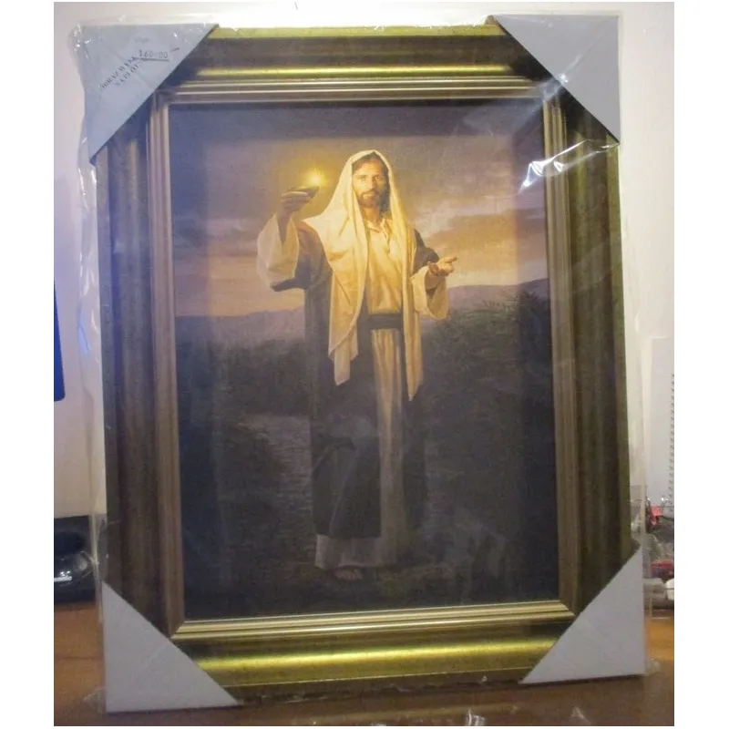 OBRAZ JEZUS ŚWIATŁOŚĆ ŚWIATA