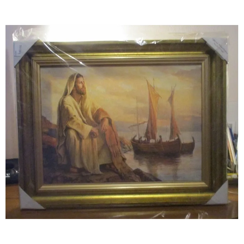 JEZUS NAD BRZEGIEM JEZIORA