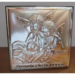 OBRAZ ANIOŁ i ŚPIĄCE DZIECKO