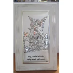 OBRAZ ANIOŁ STRÓŻ CZUWAJĄCY NAD DZIEĆMI