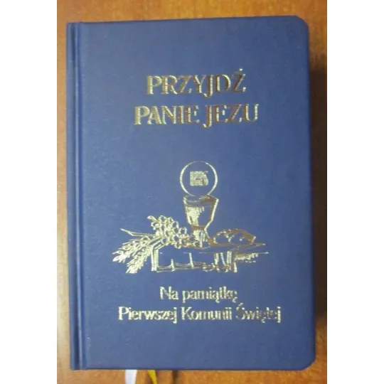 MODLITEWNIK. PRZYJDŹ PANIE JEZU. NA PAMIĄTKĘ PIERWSZEJ KOMUNII ŚWIĘTEJ