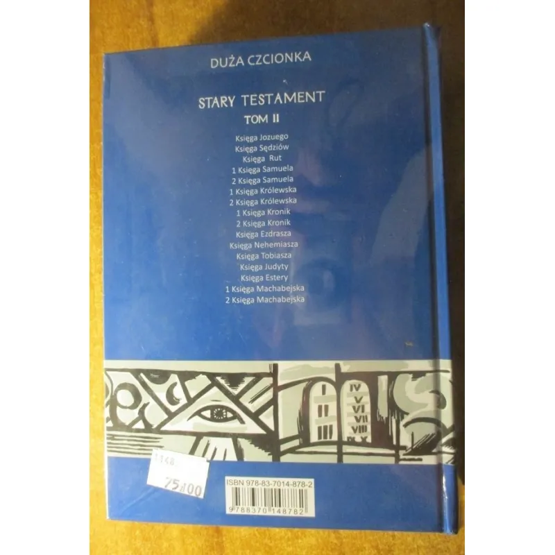 PISMO ŚWIĘTE STAREGO TESTAMENTU. BIBLIA TYSIĄCLECIA. TOM 2