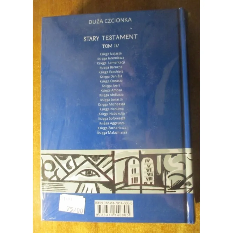 PISMO ŚWIĘTE STAREGO TESTAMENTU. BIBLIA TYSIĄCLECIA. TOM 4