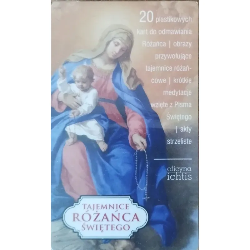 TAJEMNICE RÓŻAŃCA - KARTY OFICYNA ICHTIS
