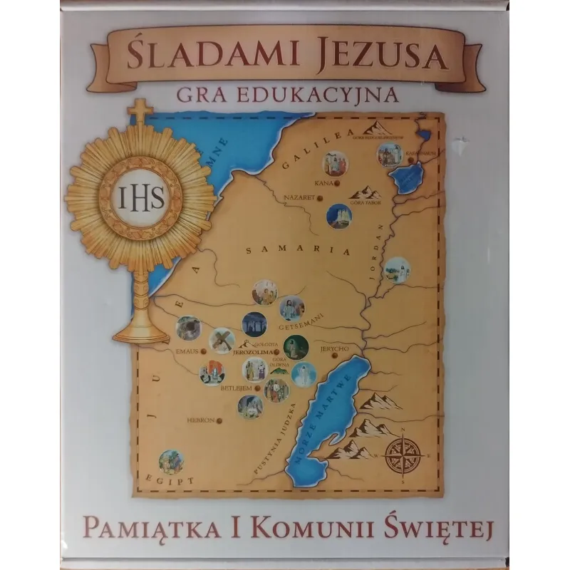 ŚLADAMI JEZUSA - GRA EDUKACYJNA. PAMIĄTKA I KOMUNII ŚWIĘTEJ