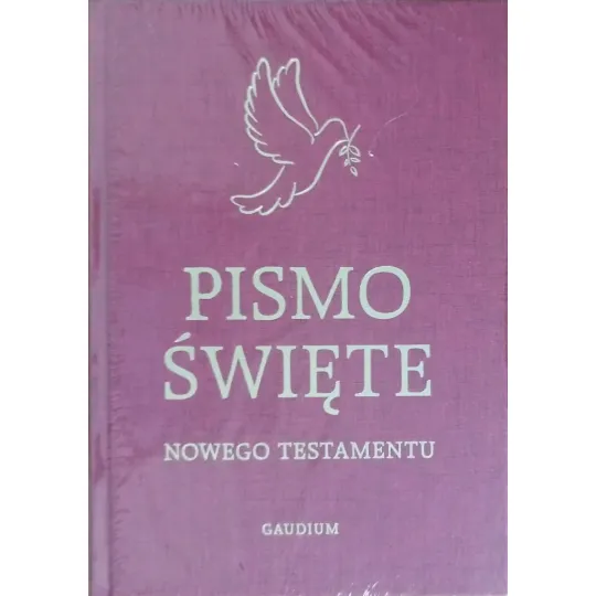 PISMO ŚWIĘTE  NOWY TESTAMENT DUŻY DRUK