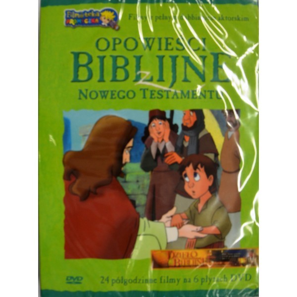 OPOWIEŚCI BIBLIJNE NOWEGO TESTAMENTU (BOX 6 PŁYT - DVD)