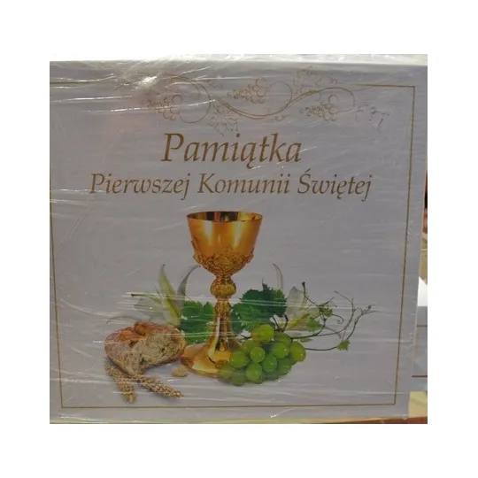 PAMIĄTKA PIERWSZEJ KOMUNII ŚWIĘTEJ. ZESTAW: BIBLIA DLA DZIECI I PAMIĄTKA PIERWSZEJ KOMUNII