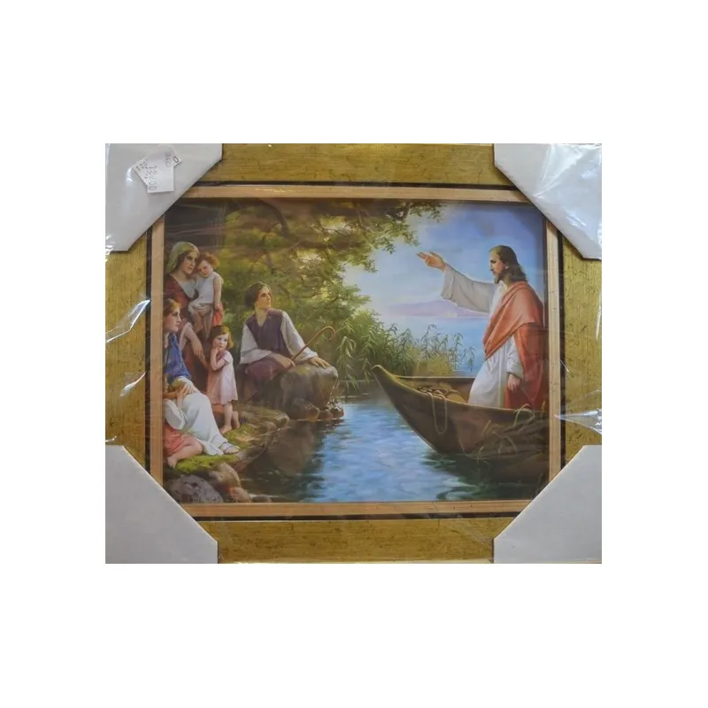 OBRAZEK JEZUS NAUCZAJĄCY W ŁODZI