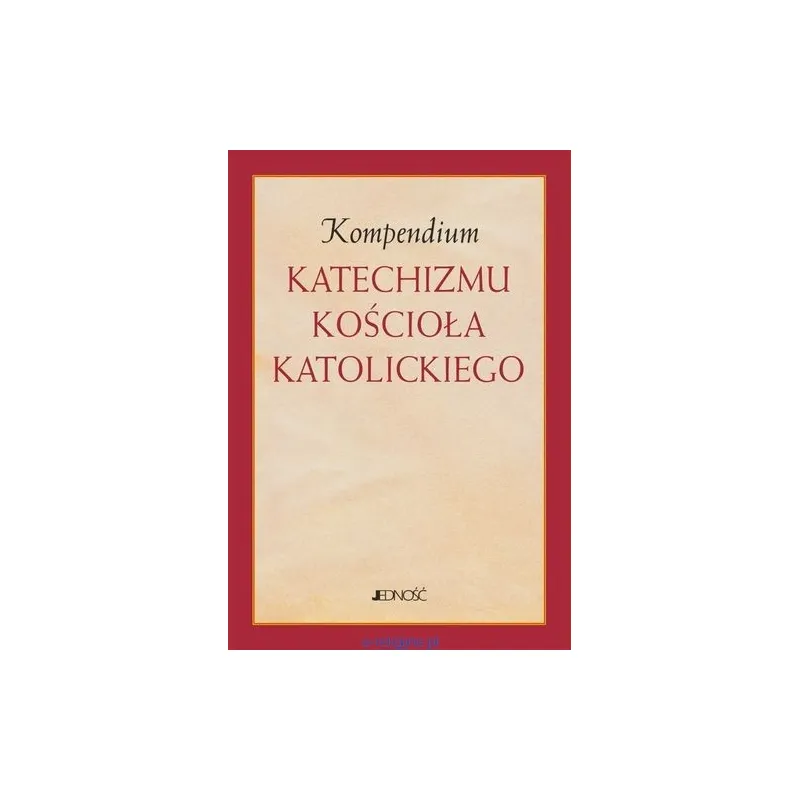 KOMPENDIUK KATECHIZMU KOŚCIOŁA KATOLICKIEGO, FORMAT MAŁY, OPRAWA TWARDA