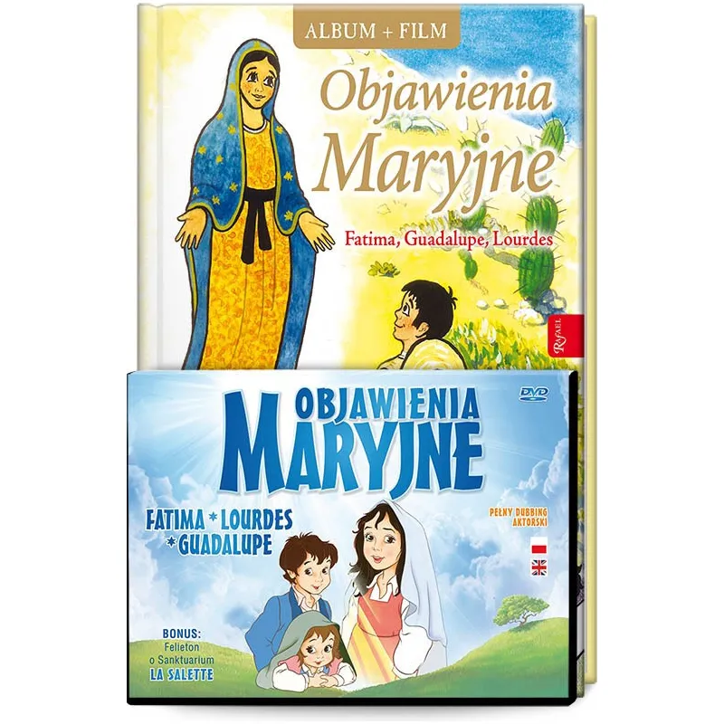 OBJAWIENIA MARYJNE: FATIMA, LOURDES, GUADELUPE (album i film)