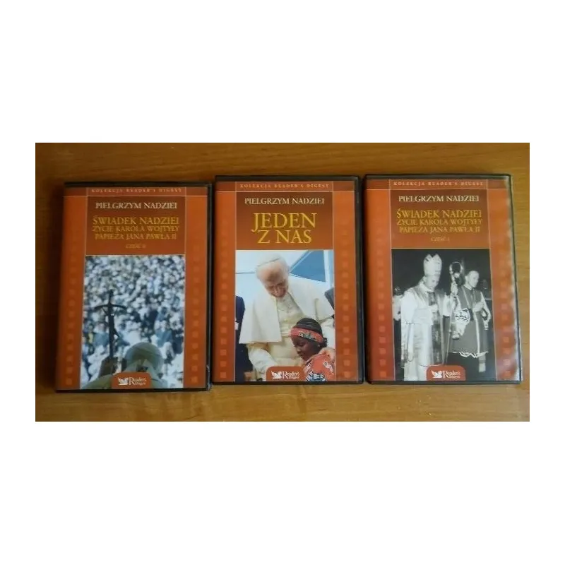 JAN PAWEŁ II. PIELGRZYM NADZIEI DVD cz. I, II, III