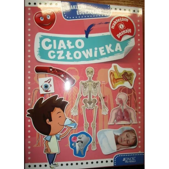 NAKLEJKI EDUKACYJNE-CIAŁO CZŁOWIEKA