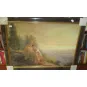 OBRAZ JEZUS MEDYTUJĄCY. PŁÓTNO. Wymiary: 70 cm x 50 cm