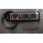 BRELOK GUMOWY TABLICA REJESRTACYJNA LUBLIN