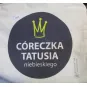 TORBA BAWEŁNIANA Z NADRUKIEM "CÓRECZKA TATUSIA NIEBIESKIEGO"